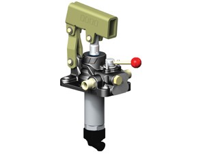 意大利OMFB公司PMI系列雙作用液壓手動(dòng)泵，排量12cc/25cc/45cc，壓力：350bar/300bar/270bar，可帶或不帶安全閥。油箱安裝。